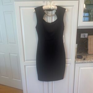 Bisou Bisou Black Backless Dress